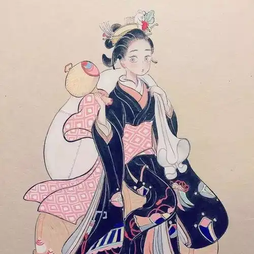 惊艳无数网友的和服姑娘,你喜欢吗