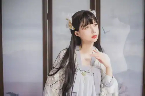 汉服小仙女柳如眉,云似发