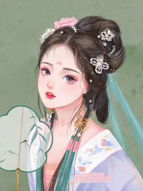 仙气飘飘古风女生头像闺蜜头像,这也太美了吧