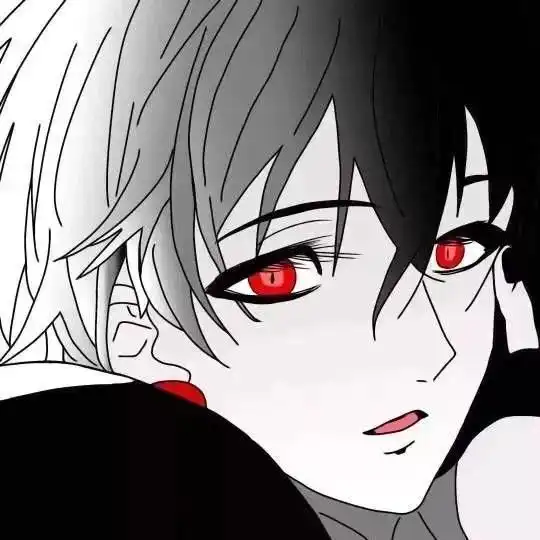 暗黑系动漫男女生头像合集