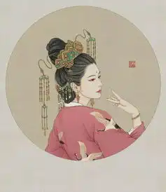 插画师90后工笔画美女插画师千景绘,画出你心中的男神女神