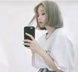让人心动的染色短发