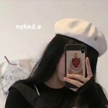 长直发气质女生头像,生活中最美的风光