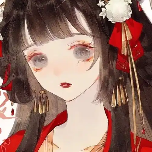 动漫女生头像生活原本沉闷,但跑起来就会有风