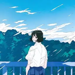 插画风情侣头像图片从前