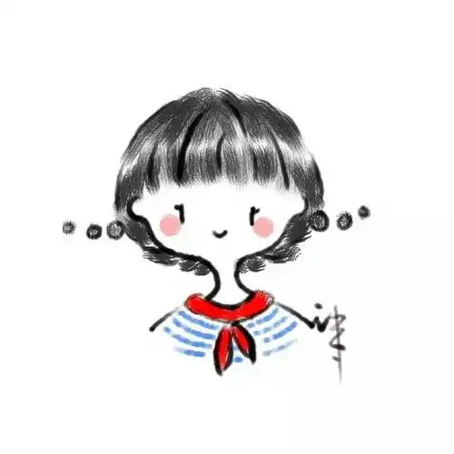 机灵搞怪的女生卡通微信头像