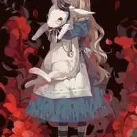 黑暗女生头像二次元微信头像图片大全