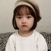 韩国表情包小女孩微信头像图片大全