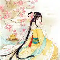 古风美女手绘图头像古典的美