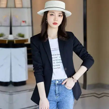 verhouse小西装外套女春秋新款通勤职业西服时尚气质工作服上衣