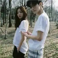 qq恩典头像情侣一男一女带字我们的真爱到永远清新好看的情侣头像大全