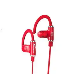 senbowe运动无线蓝牙耳机入耳式立体声音乐蓝牙耳机适用于iphone小米红色蓝牙耳机产品图片3it168