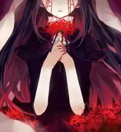 求二次元病娇黑化血腥图