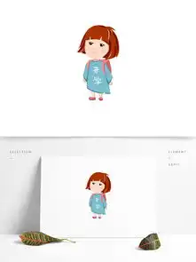 中小学生开学日原创商用元素小学生小女孩图片素材其他格式下载其他大全