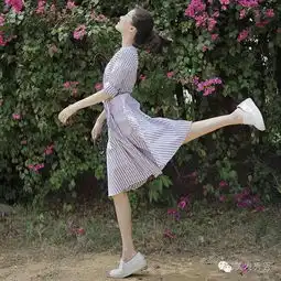美搭不可少的清新连衣裙,夏季有它才有味