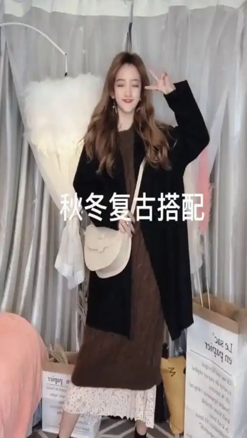 小仙女的秋冬复古,喜欢复古风格的妹纸们不容错过哦