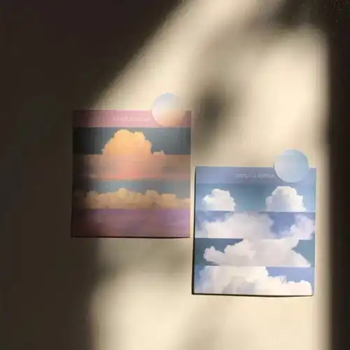 超温柔的女生头像背景套图