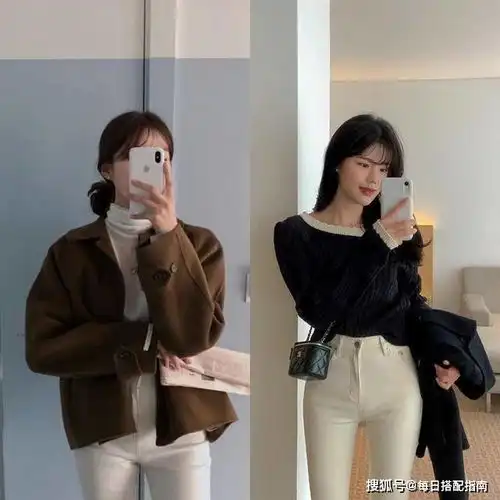 秋冬温柔气质风穿搭示范,优雅减龄又有女人味,值得借鉴