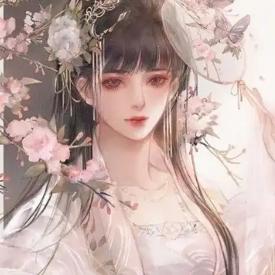 2023最新古风浪漫手绘女生动漫头卡通动漫头像我要个性网