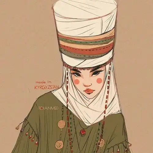插画酷女孩画师toianmed