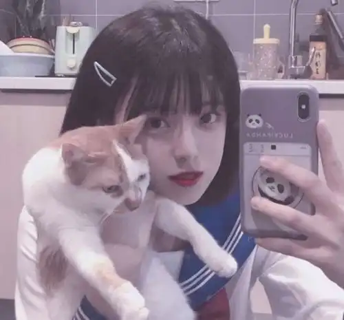 ins甜宠限量版女生头像幻化成风