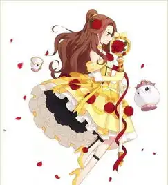 当迪士尼公主变本子画风,白雪公主超可爱,贝儿公主美炸了