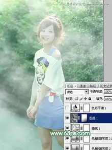 photoshop调出果子照片唯美的小清新色调