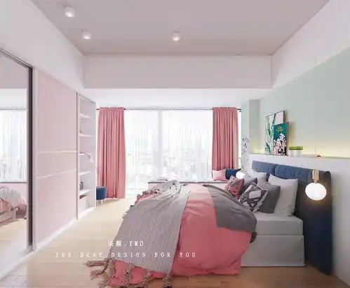 46平暖心北欧风小户型,满满的少女心