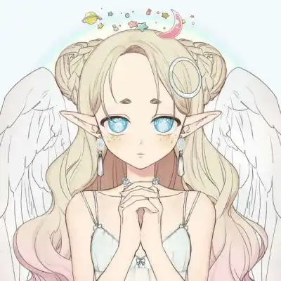 念长发飘飘动漫女生头像