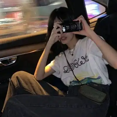 ins原宿风酷女生头像