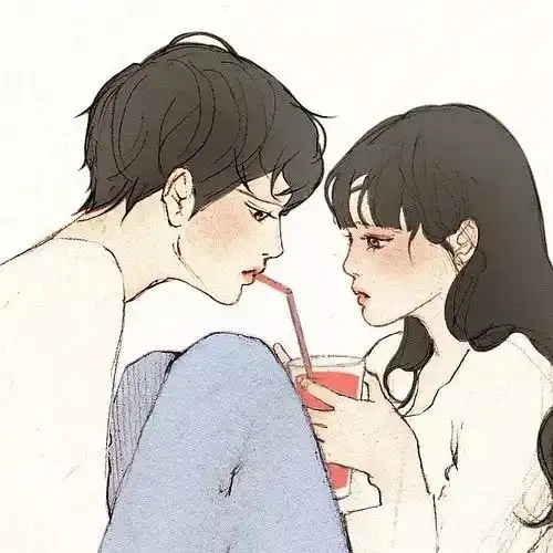这个画面感超级甜,单身狗慎入