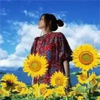 向日葵带头像女生头像微信头像图片大全