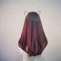 长发背影女生头像好看的长发女生头像