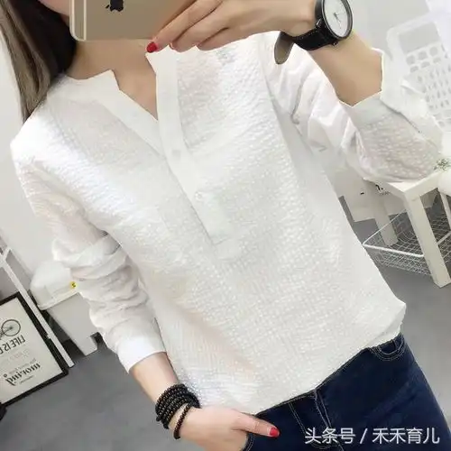 韩版春季衬衫原来这么美,优雅又干练,春节后让同事眼前一亮