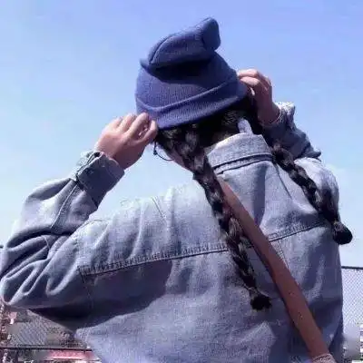 背影女生头像可爱小清新女头像
