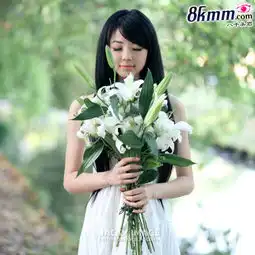 清新百合少女邂逅在薄荷森林