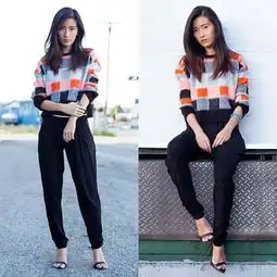 一个皮肤黝黑女人,8种巧穿衣