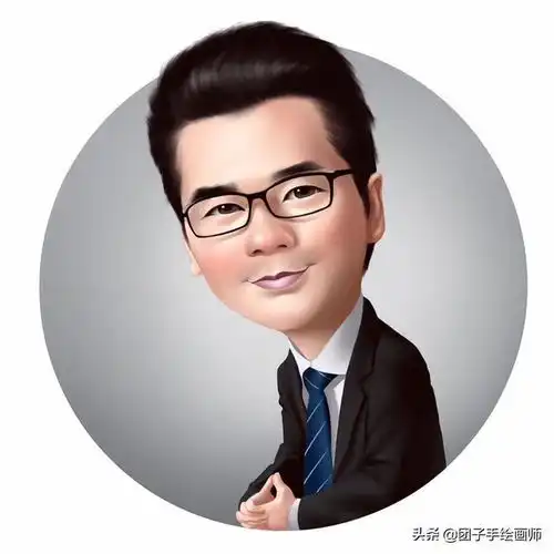 2021微信漫画头像西装革履成熟睿智成功人士专属