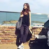 头像女生唯美小清新海边图片精选树叶沙沙响陪我去流浪