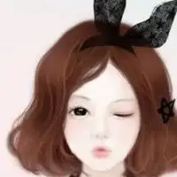 手绘头像女生卡通微信头像图片大全