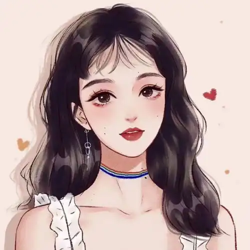 微信头像女生手绘闺蜜头像大全