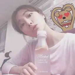 头像女生唯美小清新自拍冬天