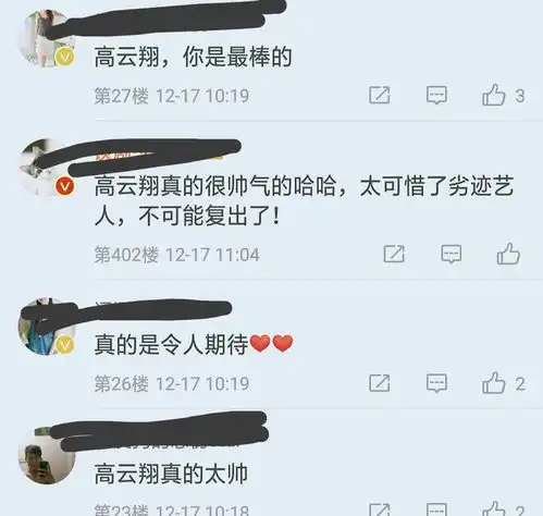 高云翔改名高晟晖,疑似低调复出,评论区炸锅,网友冷嘲热讽