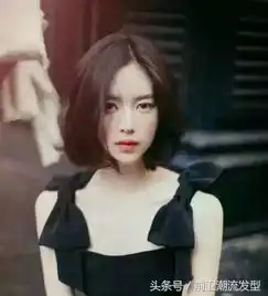 荷叶头一夜成名女生脸再大都能变瓜子脸bob梨花头升级版