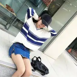 微胖妹纸穿衣经,不良少女范儿的牛仔半裙