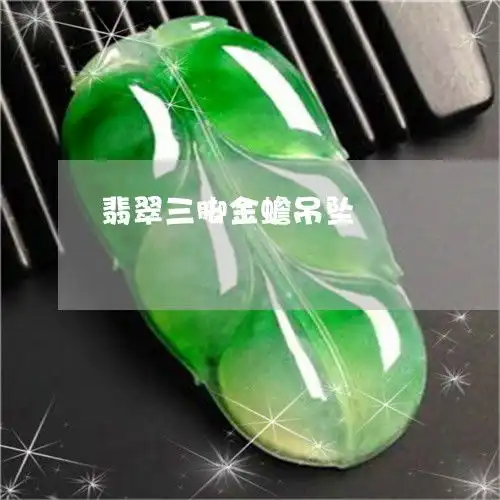 简单普及一下翡翠三脚金蟾吊坠翡翠三脚金蟾吊坠大小本月推荐今日更新2023已更新翡翠栏目