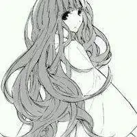 动漫头像女生唯美长发侧脸微信头像图片大全
