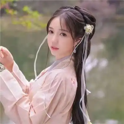 女生唯美长发古风头像大全2018有些人说再见就真的再见了