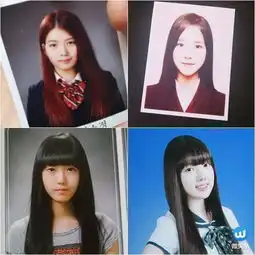韩国美女偶像素颜证件照大曝光,真是出乎网友们意料