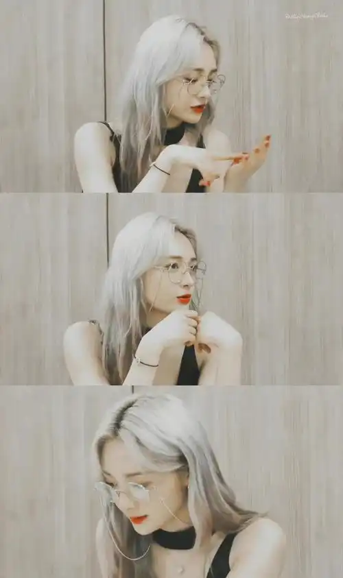 周洁琼,染发小仙女一枚,御姐范来袭
